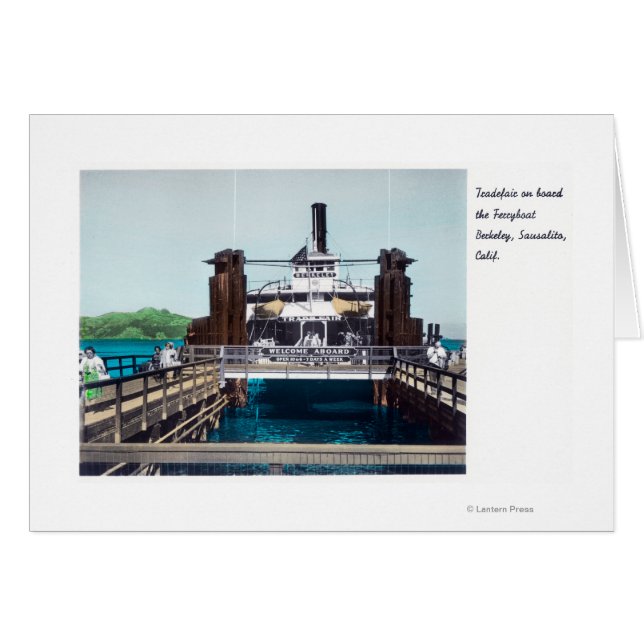 バークレー・フェリーボートトレードフェアのビュー (正面横)