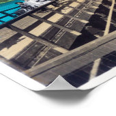 バークレー・フェリーボートトレードフェアのビュー ポスター (角)