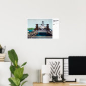 バークレー・フェリーボートトレードフェアのビュー ポスター (ホームオフィス)