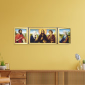 バーク家のトリプチチ、聖ヨハネ キャンバスプリント (インサイチュ (リビング))