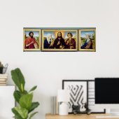 バーク家のトリプチチ、聖ヨハネ ポスター (ホームオフィス)