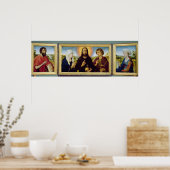 バーク家のトリプチチ、聖ヨハネ ポスター (キッチン)