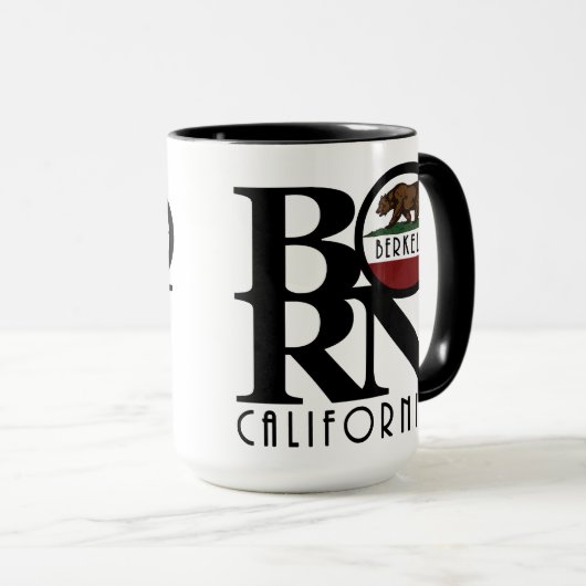 バーク生まれレークカリフォルニア15oz マグカップ (正面右)