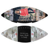 バーク素朴メリークリスマスグランドパフォトコラージュ アメリカンフットボール (パネル)