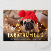 バーク・ハマムシ |ペットの写真 箔シーズンカード (正面)