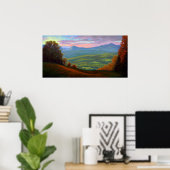 バーク・マウンテンのポスターからウィロウバイ湖 ポスター (ホームオフィス)