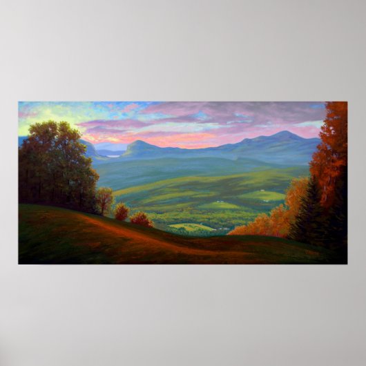 バーク・マウンテンのポスターからウィロウバイ湖 ポスター (正面)