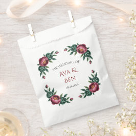 バーグエレガントンディとエメラルドの牡丹結婚の フェイバーバッグ