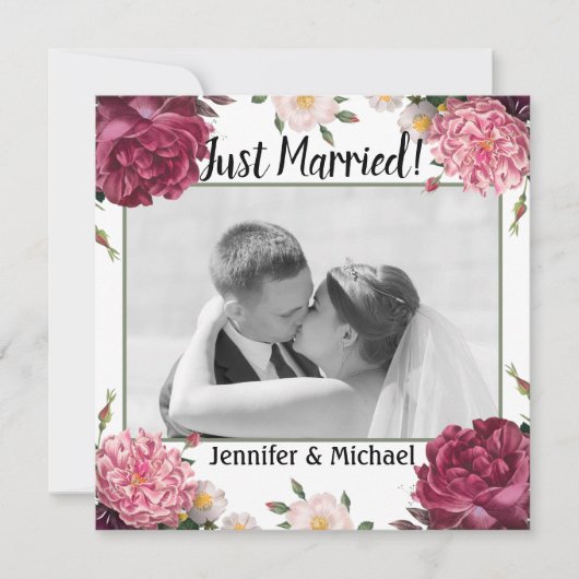 バーグエレガントンディとピ結婚ンクの発表 シーズンカード (正面)