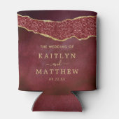 バーグエレガントンディ&金ゴールドアゲート結婚ト 缶クーラー (裏面)