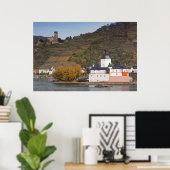 バーグググテンフェルスキャッスルランドスケープ ポスター (ホームオフィス)