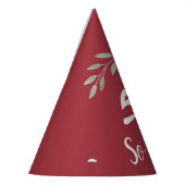 バーグニおもしろいーバラフローラ50誕生日 パーティーハット (左)