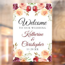 バーグニエレガントーフローラへようこそ結婚我々