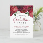 バーグニエレガントーフローラ卒業パーティー 招待状 (スタンド正面)
