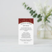 バーグニスタイリッシュー式ビジネスシャワー エンクロージャーカード (スタンド正面)