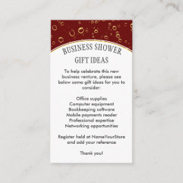 バーグニスタイリッシュー式ビジネスシャワー エンクロージャーカード