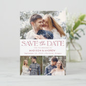 バーグニモダンータイポグラフィ3写真 セーブザデート (スタンド正面)