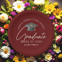 バーグニモダンー卒業カスタム卒業会 ペーパープレート