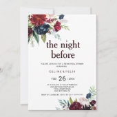 バーグニモダンー海軍赤面フローラ前夜 招待状 (正面)