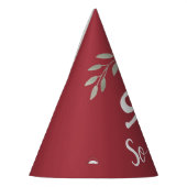 バーグニ感動的ーバラフローラ90誕生日 パーティーハット (左)