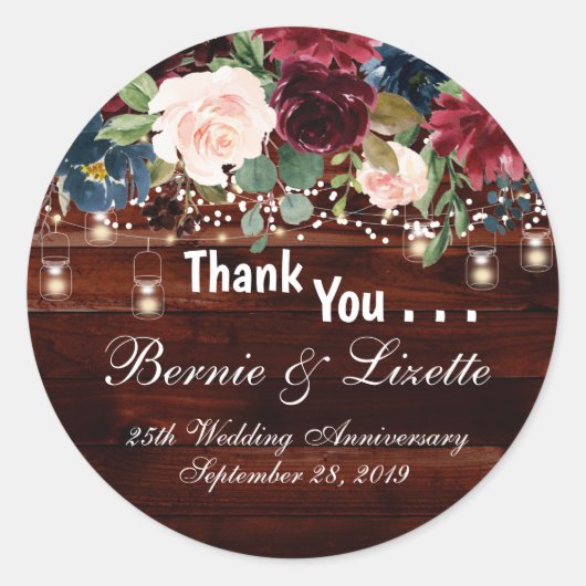 バーグニ素朴ー海軍シールダークウッド ラウンドシール (正面)