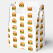バーグベクターイラスト フェイバーボックス (オープン)