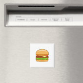 バーグベクターイラスト マグネット (インサイチュ (食洗機))