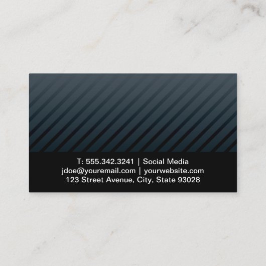 バーグラフの株価 | フィンテック 名刺 (裏面)