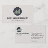 バーグラフ |アイコン 名刺 (正面/裏面)