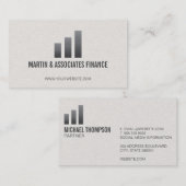 バーグラフ |グラデーション 名刺 (正面/裏面)