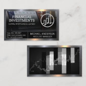 バーグラフ |株式ファイナンス 名刺 (正面/裏面)