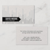 バーグラフ |矢印 名刺 (正面/裏面)