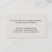 バーグラフ（緑） 名刺 (裏面)