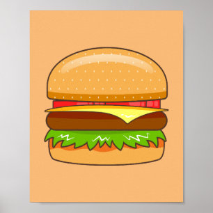 バーグルのベクターイラスト  ポスター