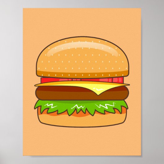 バーグルのベクターイラスト  ポスター (正面)