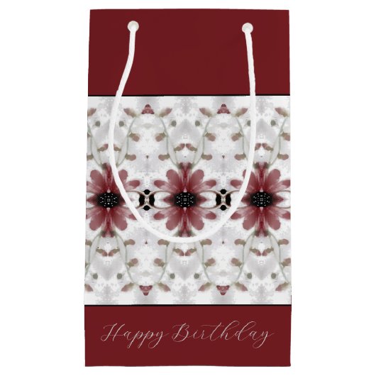 バーグンアートディフローラ スモールペーパーバッグ (正面)