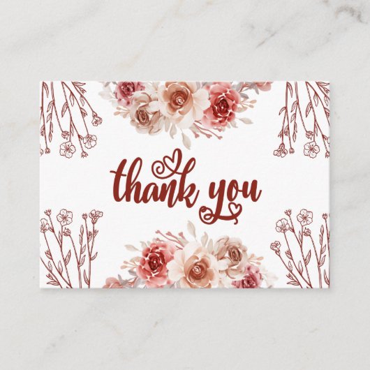 バーグンディエレガントアゲートフォイル招待状はがき エンクロージャーカード (正面)