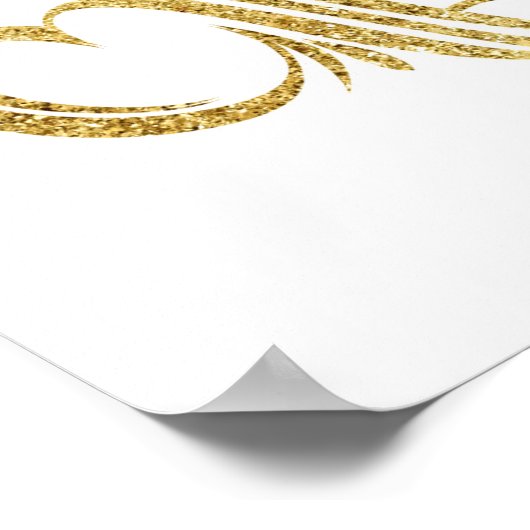 バーグンディエレガントマルサラフローラ秋シーティングチャート ポスター (角)