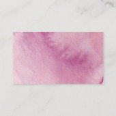 バーグンディエレガント赤面の結婚ウェブサイト/詳細 エンクロージャーカード (裏面)