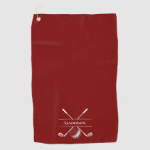 バーグンディパーソナライズされたレッド