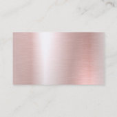 バーグンディモダンヒョウ柄ドッグポーペットグルーミング 名刺 (裏面)