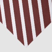 バーグンディモダンラージストライプクリスマスホリデー 薄葉紙 (詳細)