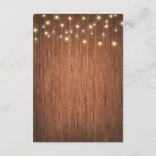 バーグンディ素朴フローラメイスン結婚ジャーの詳細 エンクロージャーカード (裏面)