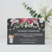 バーグンディ素朴メイスンジャイルライツ結婚ズ詳細 エンクロージャーカード (スタンド正面)