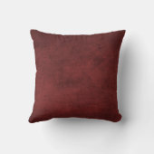 バーグンディ素朴レッド クッション (裏面)