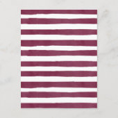 バーグンディ素朴秋インラブフローラリース アドバイスカード (裏面)