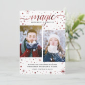 バーグンディ素朴銀河系魔法メリメント&ミラクルズ シーズンカード (スタンド正面)