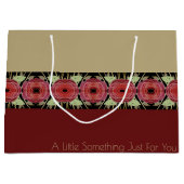 バーグンモダンディフローラ ラージペーパーバッグ (正面)