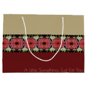 バーグンモダンディフローラ ラージペーパーバッグ (裏面)