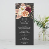 バーグ素朴ンディとブラックフローラ結婚ズ メニュー (スタンド正面)